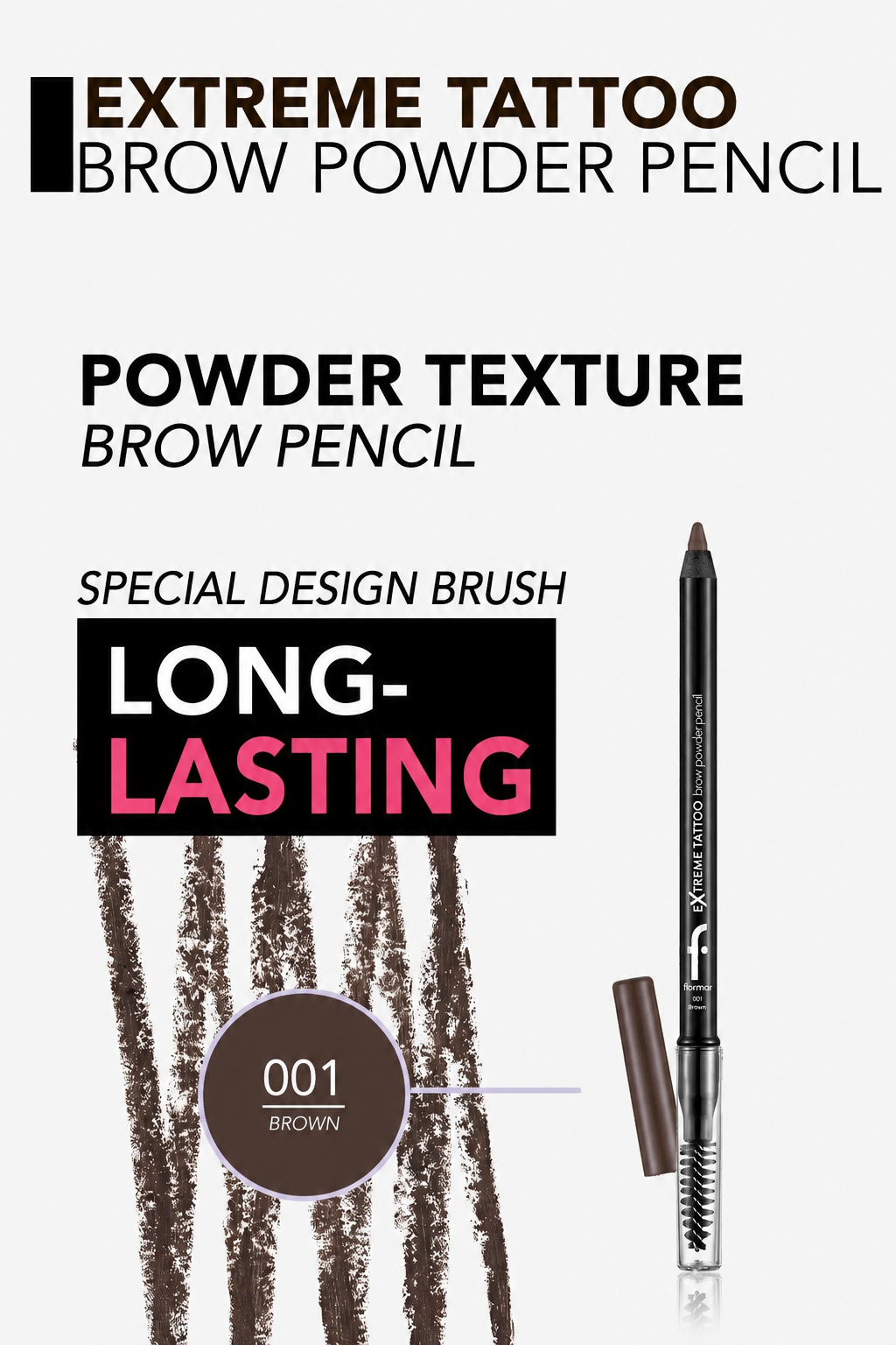 Extreme Tattoo Brow Powder Pencil