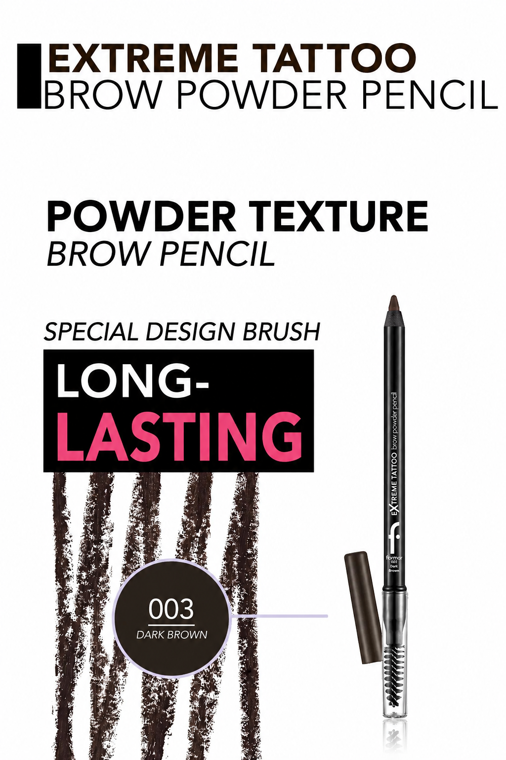 Extreme Tattoo Brow Powder Pencil