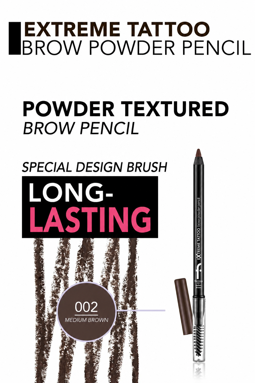 Extreme Tattoo Brow Powder Pencil