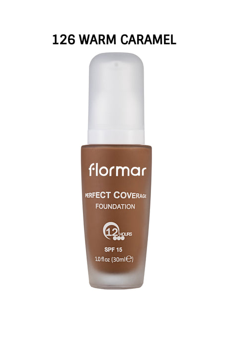 Buy Flormar Perfect Coverage Foundation 121 Golden Neutral 30 ml